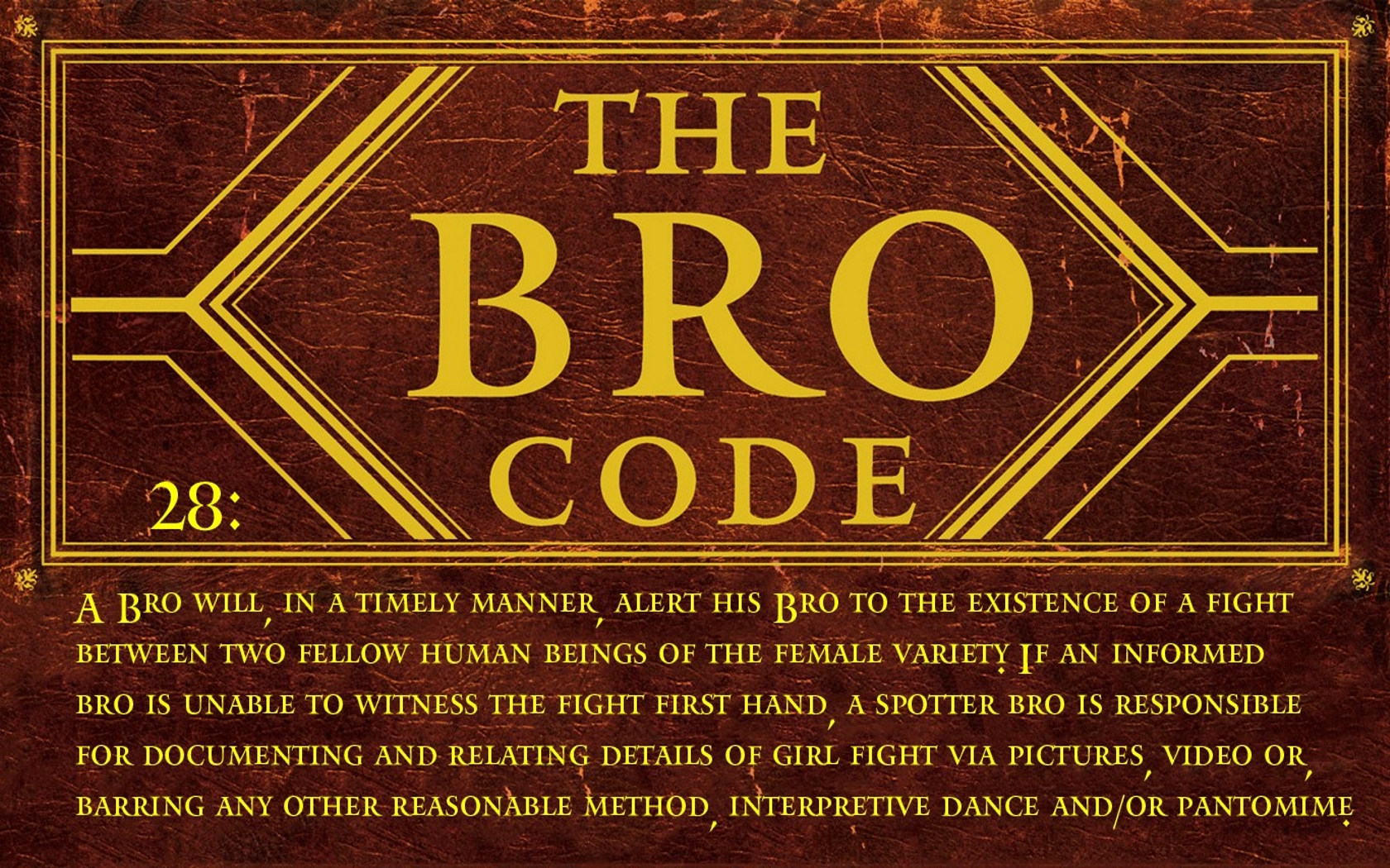برای دیدن سایز بزرگ روی عکس کلیک کنید

نام: The-Bro-Code-28-1680x1050.jpg
دیدن: 853
حجم: 1.56 مگابایت